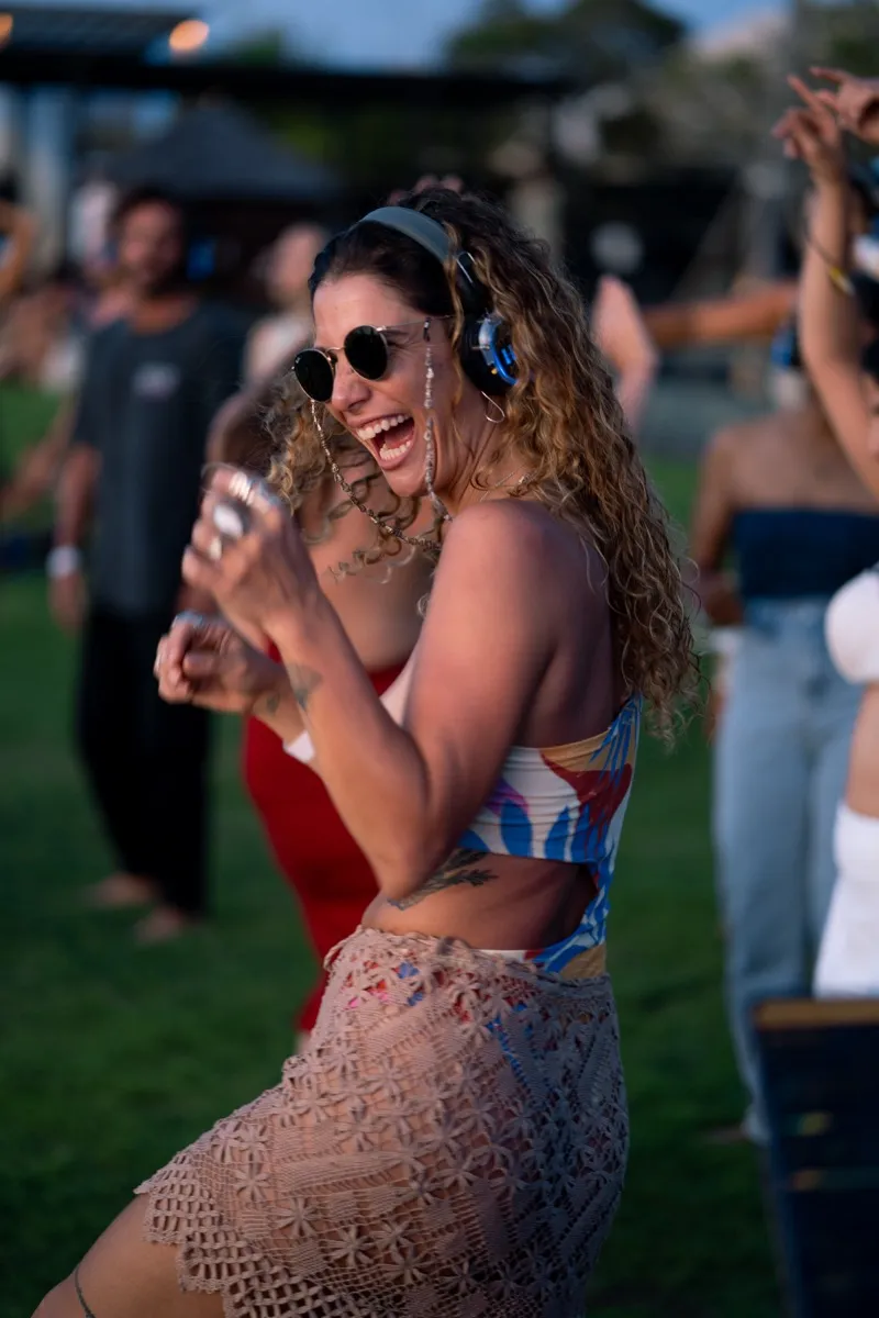 Weekly silent disco events icon